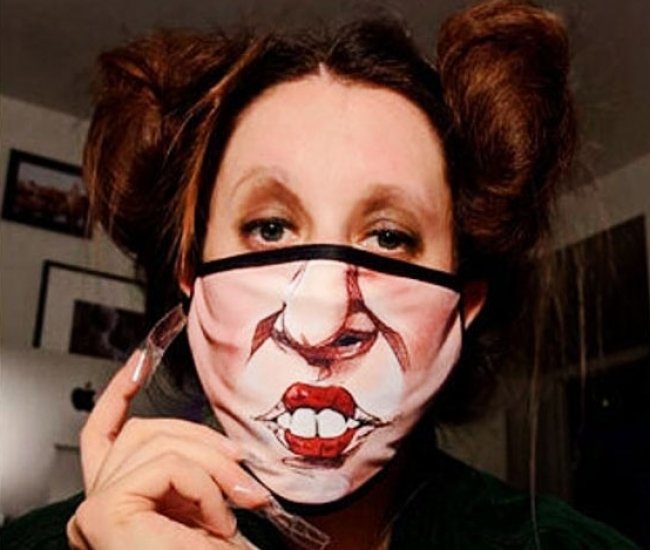 Фокус-покус Маска для лица на Хэллоуин